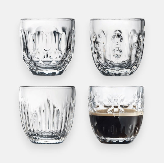 La Rochère Troquet espressoglazen | 10 cl 4-delige set