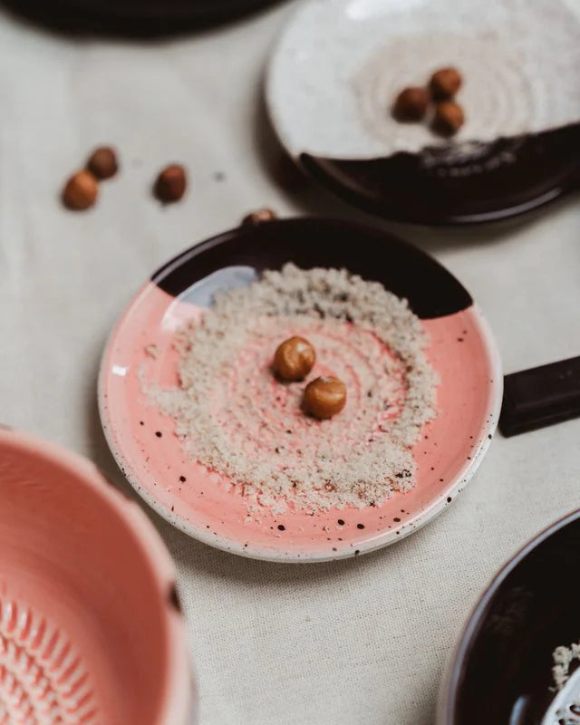 Raspbordje Chocolat | 12,5 cm | Roze / Bruin