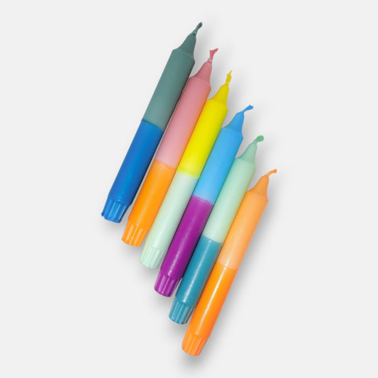 Set van zes kaarsen van Dippy uit de Summer 25 collectie