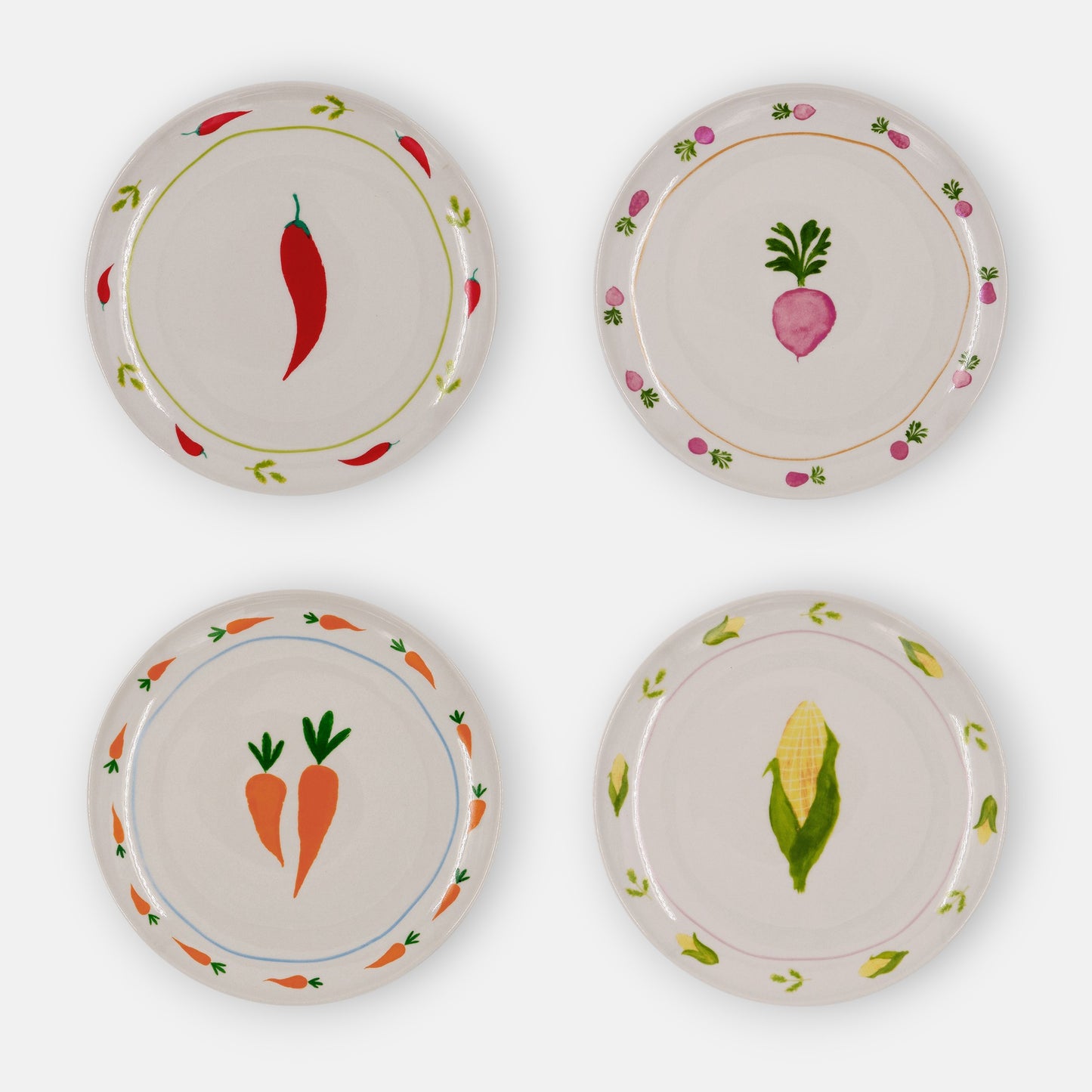 Borden Vegetables And Nook | 22 cm | 4-delige set